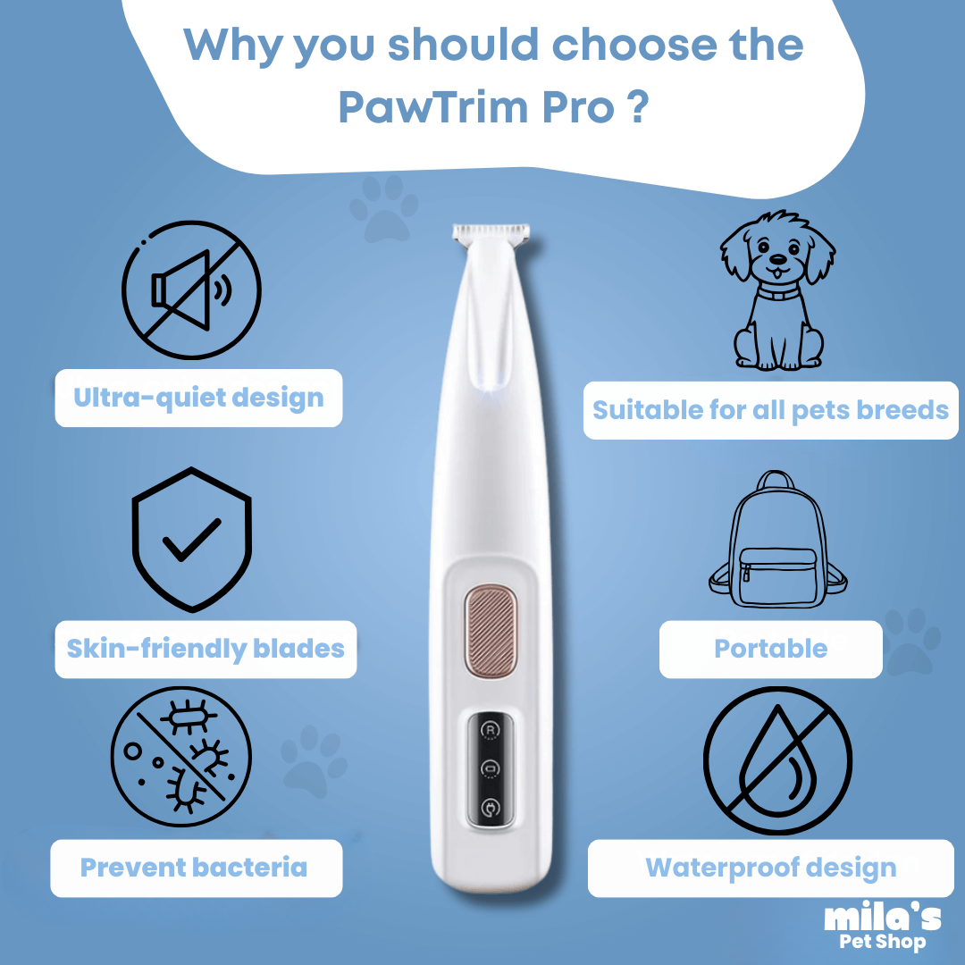 PawTrim™ Pro - Pet Grooming Trimmer
