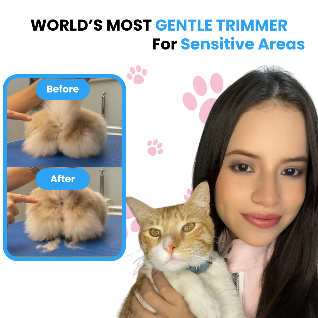Groomy Skin Safe™ - Cat Grooming Trimmer