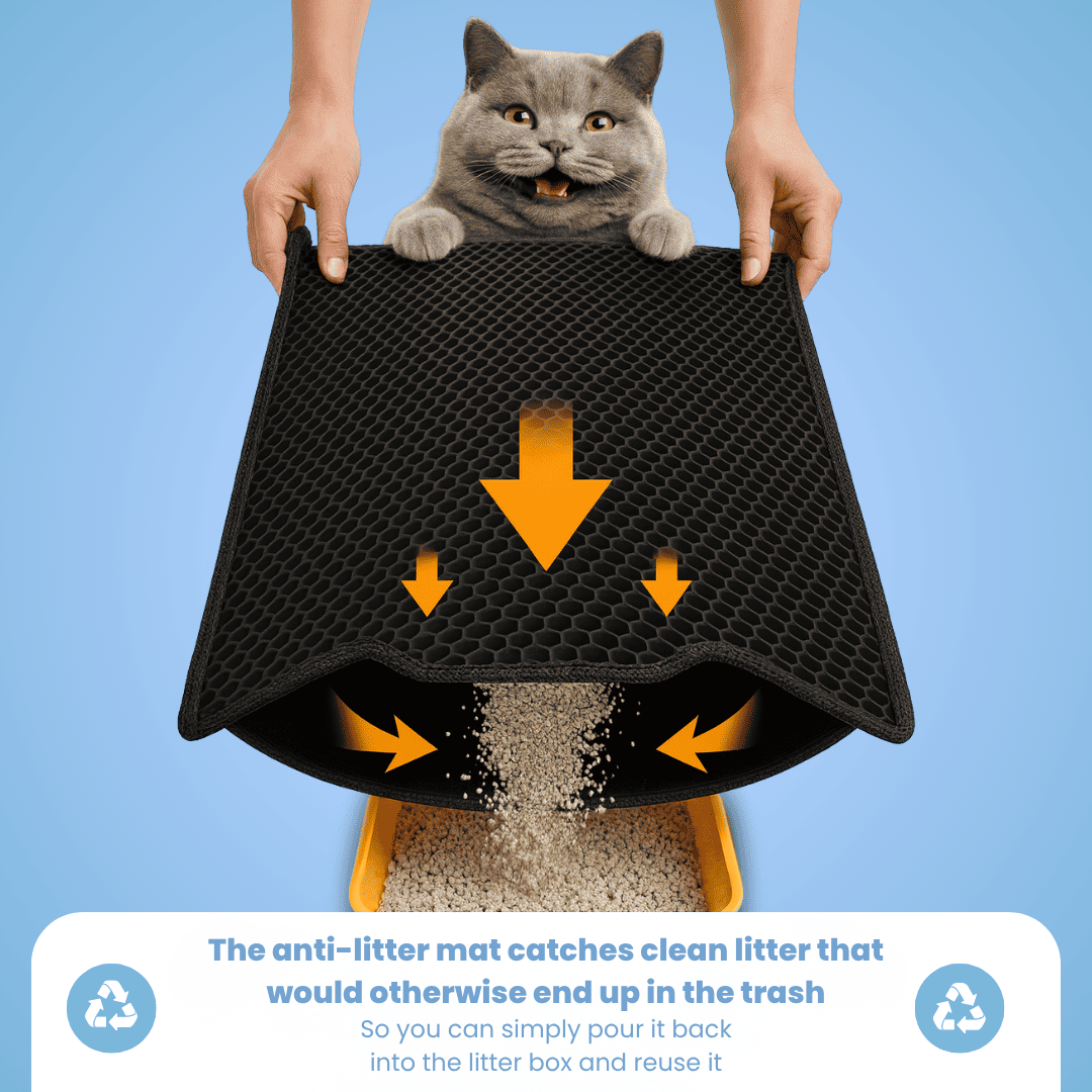 LitterLoop Duo™ - Cat Litter Mat