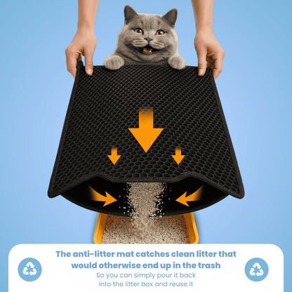 LitterLoop Duo™ - Cat Litter Mat