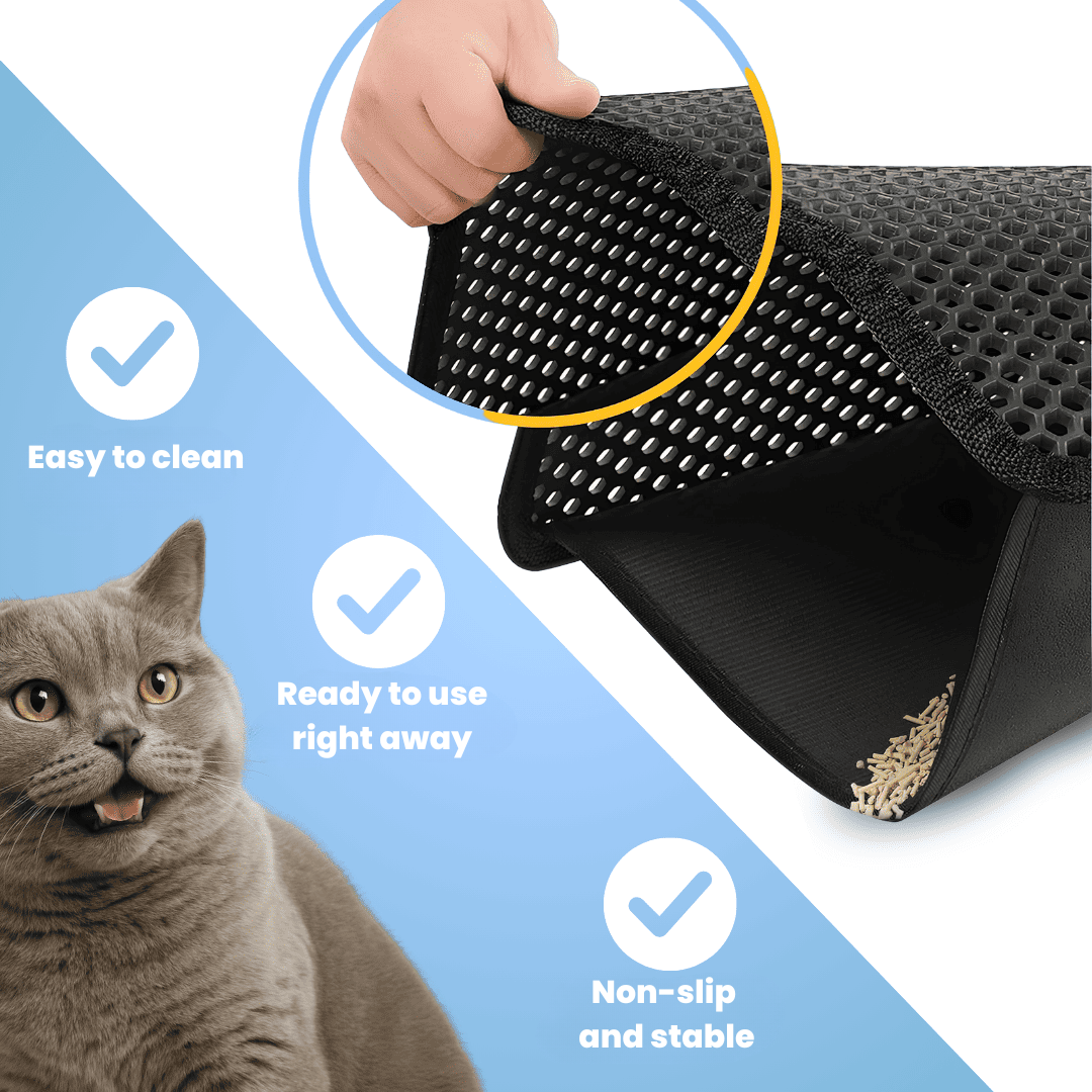 LitterLoop Duo™ - Cat Litter Mat