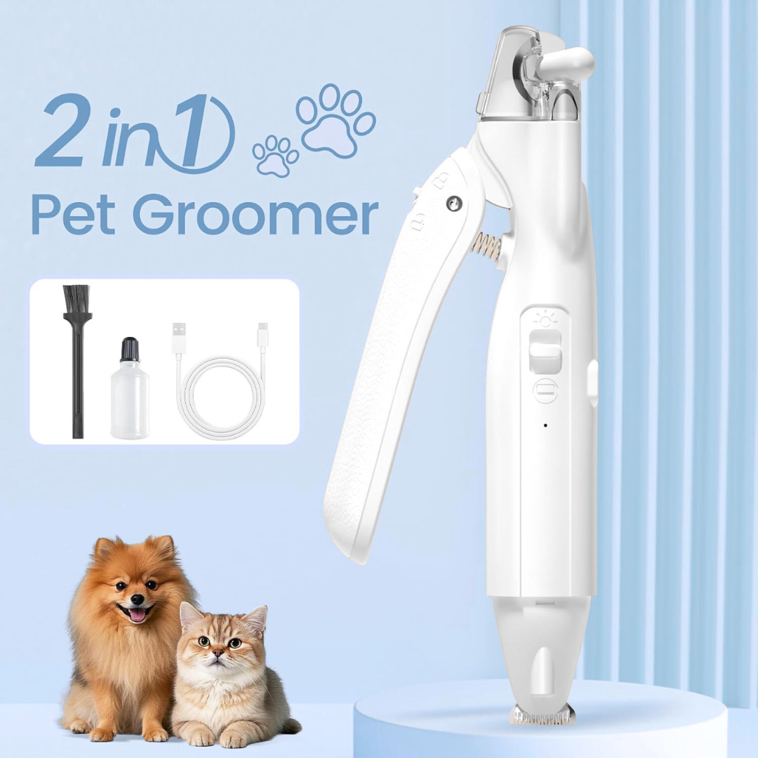 PawTrim Clip™ — 2-in-1 Trimmer & Clipper