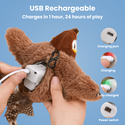 Fluffy Bird™ - Birdie Chase Toy