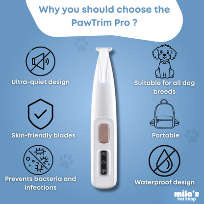 PawTrim™ Pro - Dog Grooming Trimmer