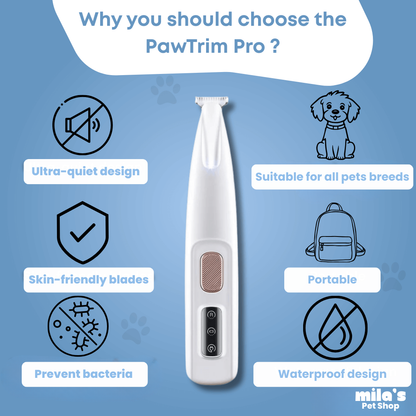 PawTrim™ Pro - Pet Grooming Trimmer