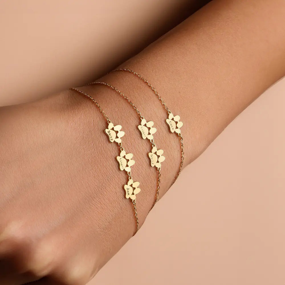 Customizable Paw Bracelet/Necklace