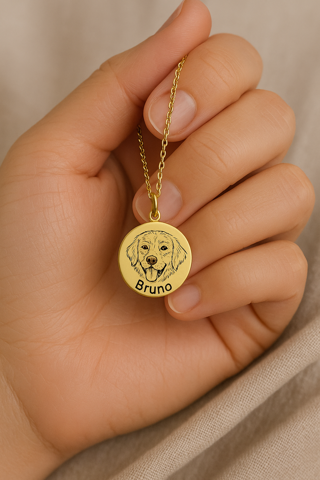 Pet Face Necklace