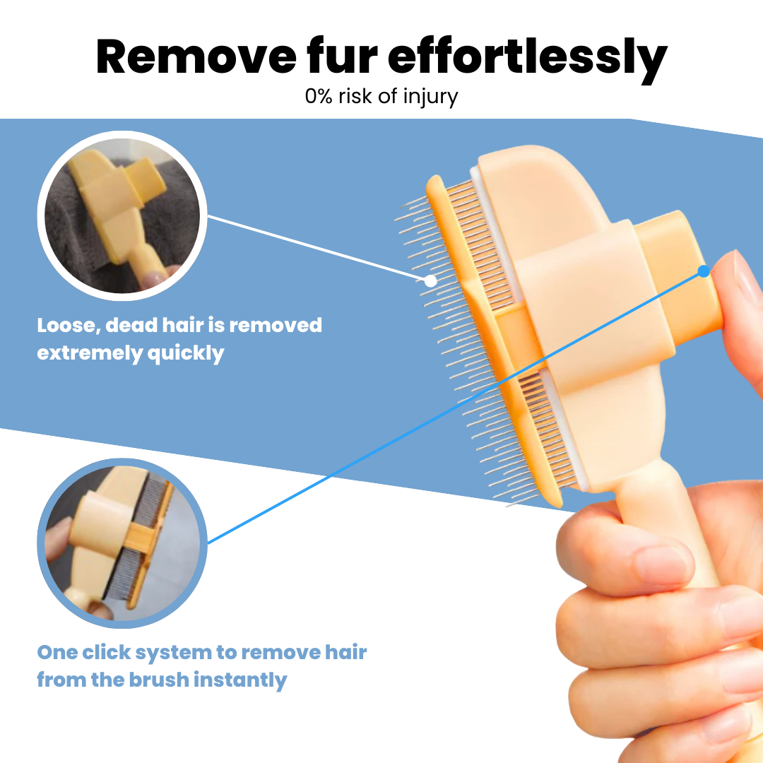 PurrGlide™ Self-Cleaning Slicker Brush