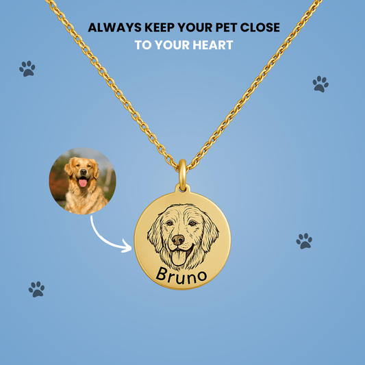 Pet Face Necklace