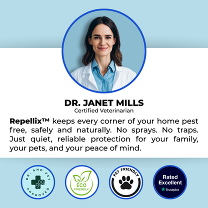 Repellix™ Ultrasonic Pest Repeller – Chemical-Free Protection for Your Cat