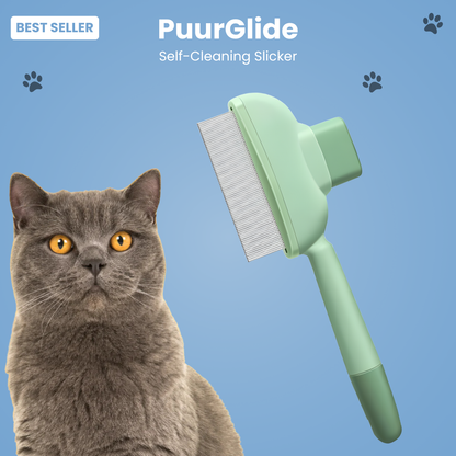 PurrGlide™ Self-Cleaning Slicker Brush