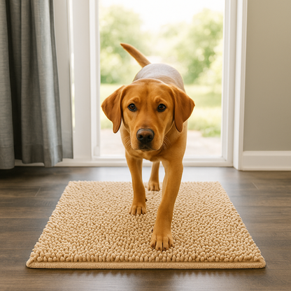 PawDry™ Mud-Stopping Washable Dog Mat