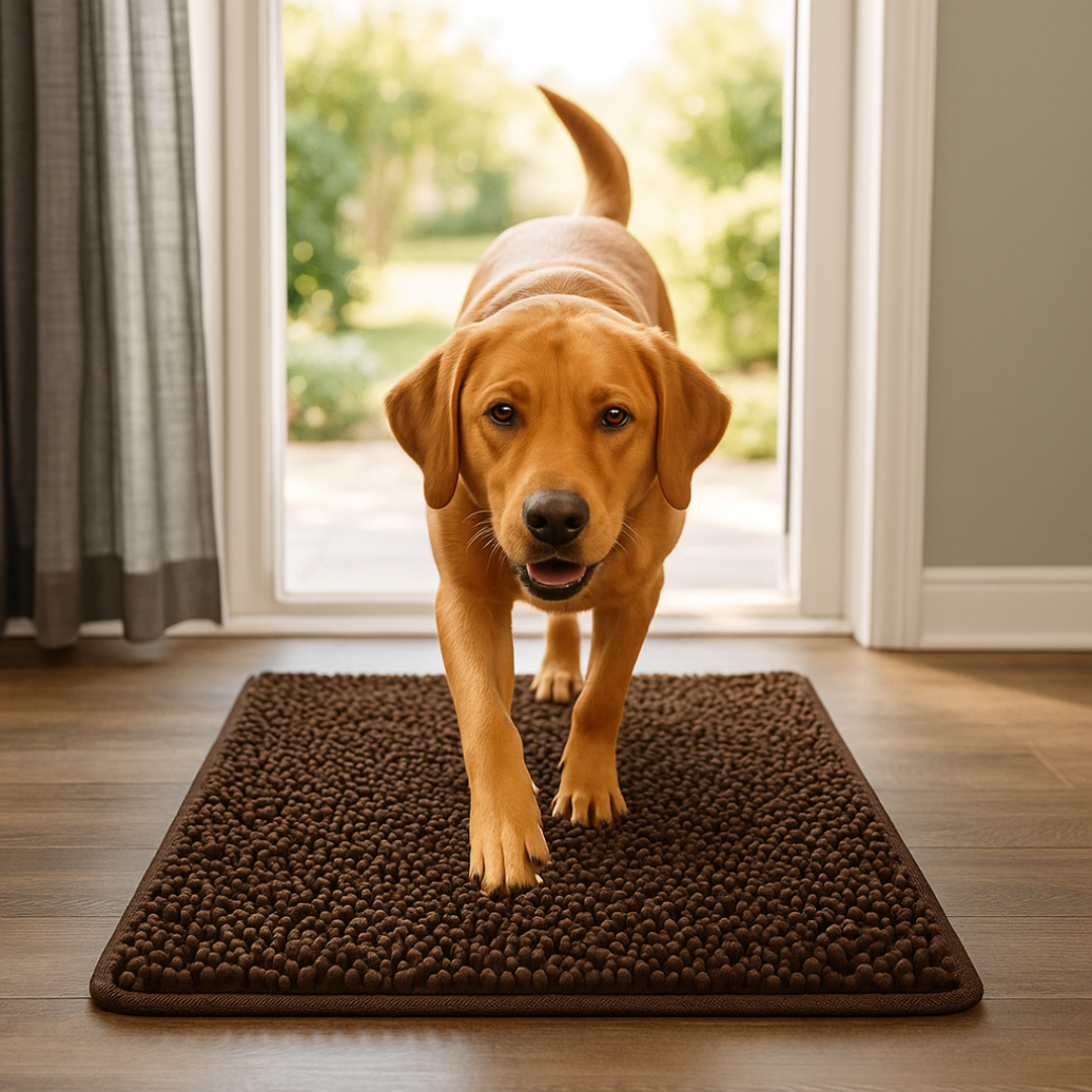 PawDry™ Mud-Stopping Washable Dog Mat