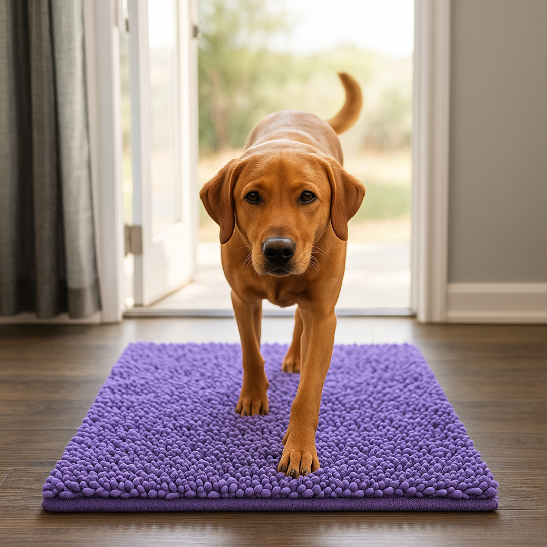 PawDry™ Mud-Stopping Washable Dog Mat