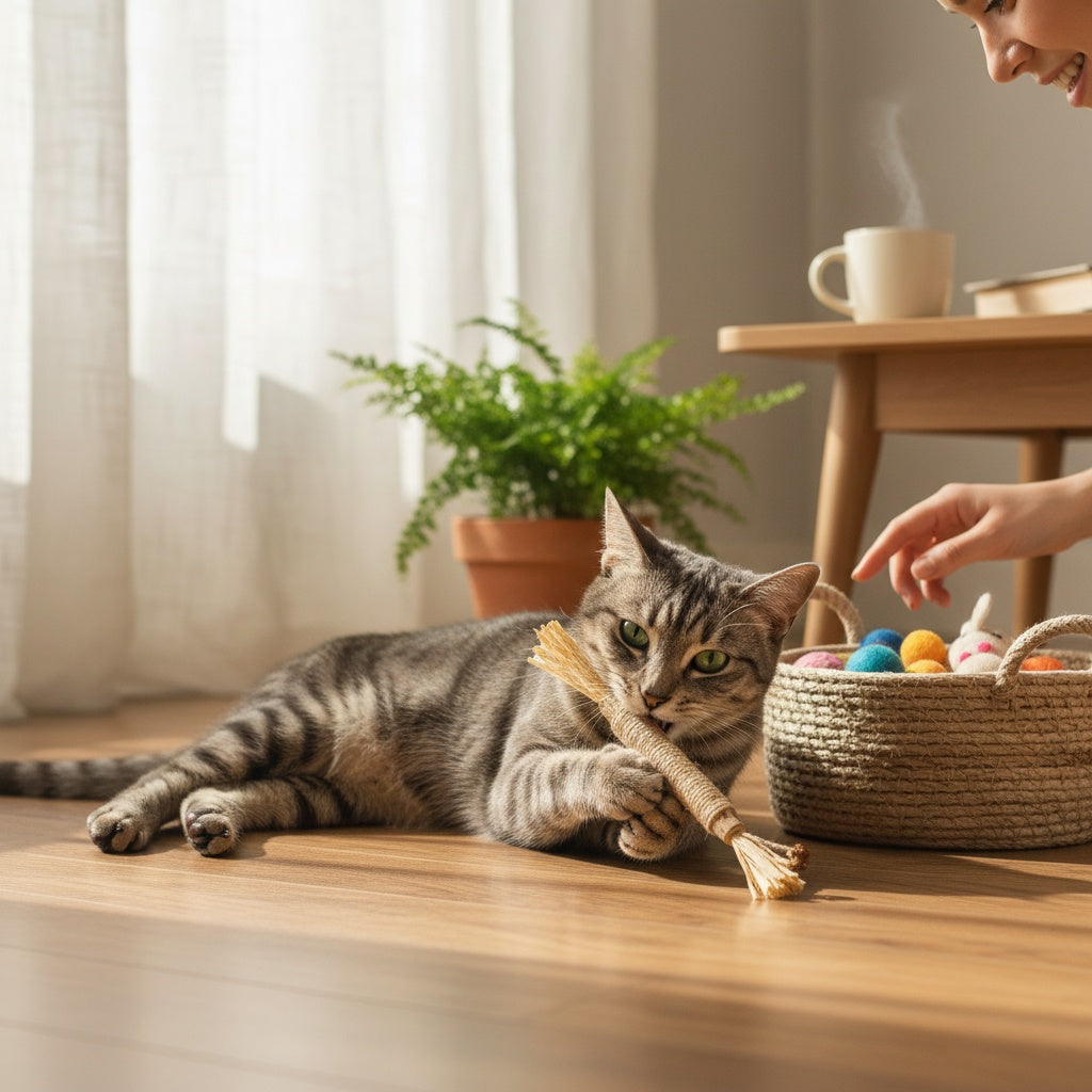 PurrGleam - Natural Silvervine Cat Chew