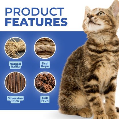 PurrGleam - Natural Silvervine Cat Chew