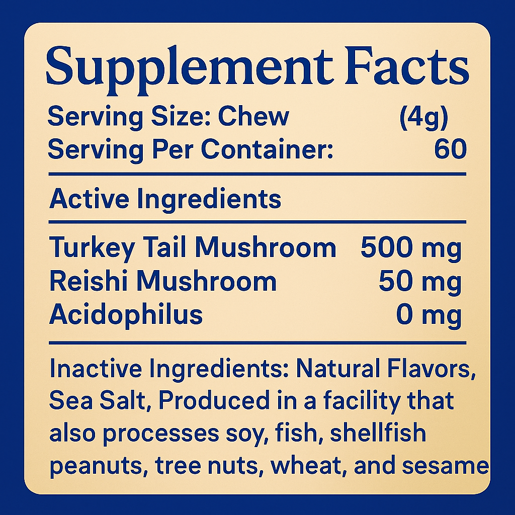 TurkeyTail+ Probiotics™ Formula