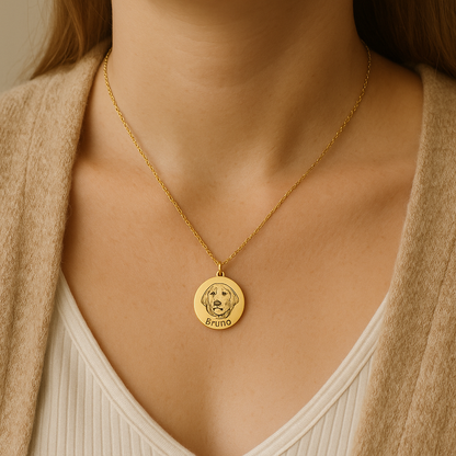 Pet Face Necklace