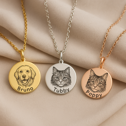 Pet Face Necklace