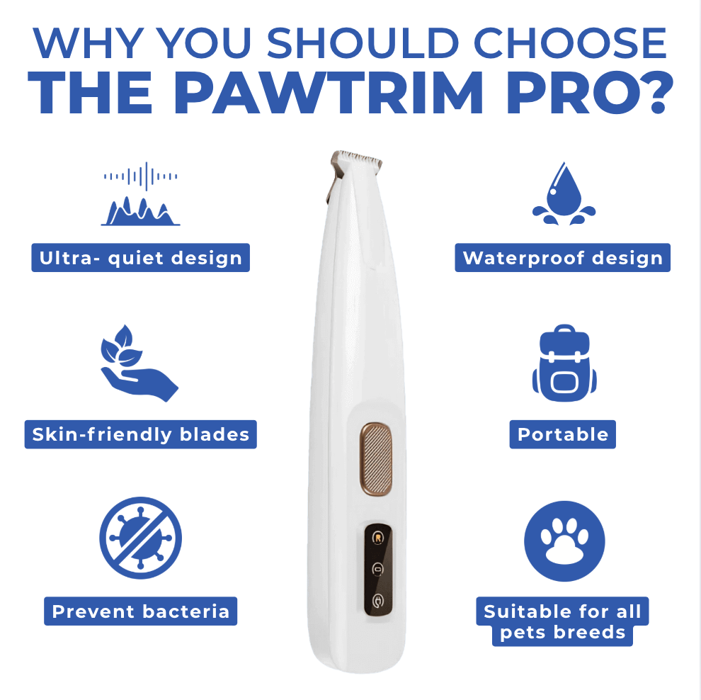PawTrim™ Pro - Pet Grooming Trimmer