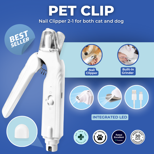 PetClip™ - 2in1 Pet Nail Clipper