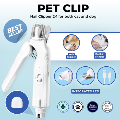PetClip™ - 2in1 Pet Nail Clipper
