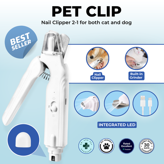 PetClip™ - 2in1 Pet Nail Clipper