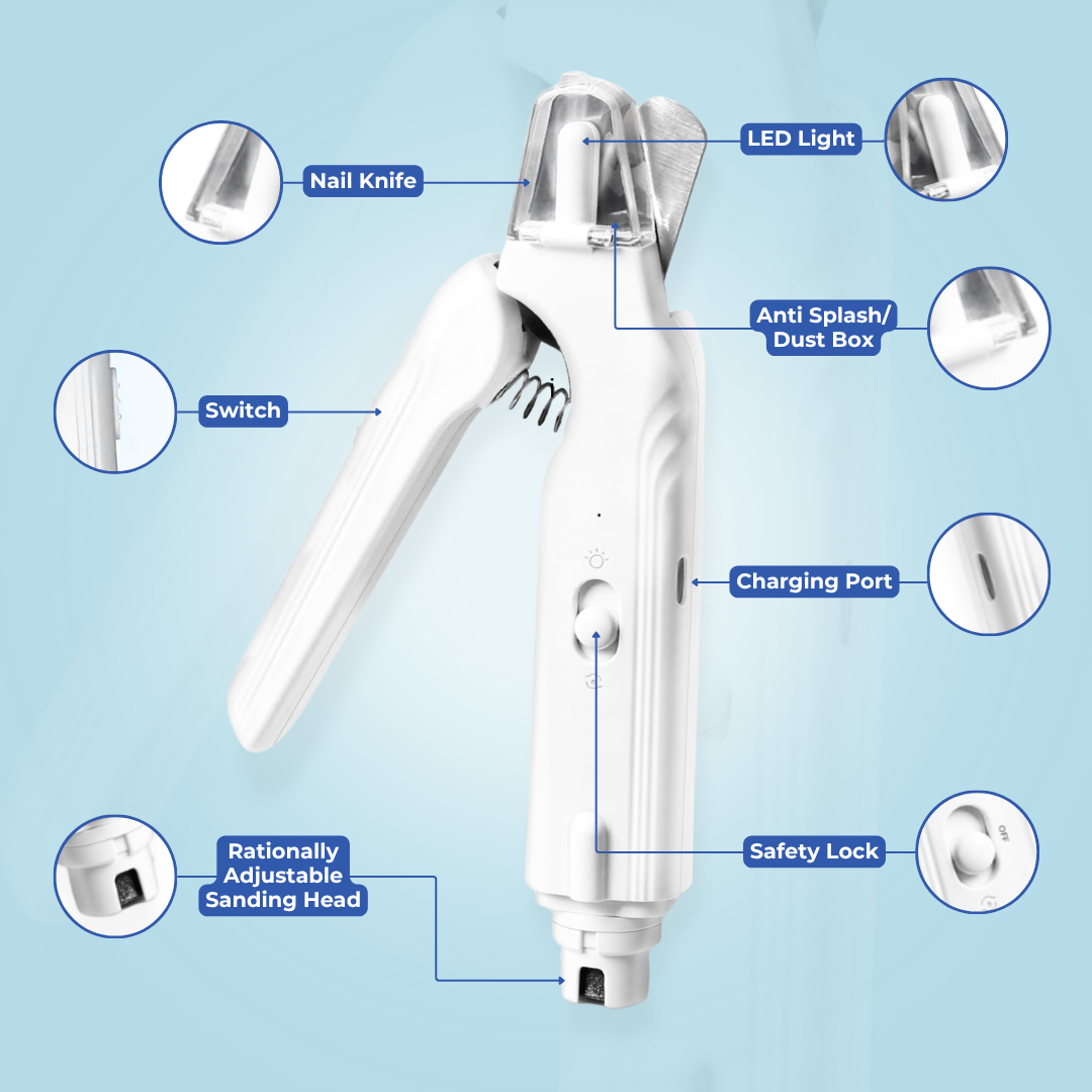 PetClip™ - 2in1 Pet Nail Clipper