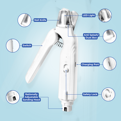 PetClip™ - 2in1 Pet Nail Clipper