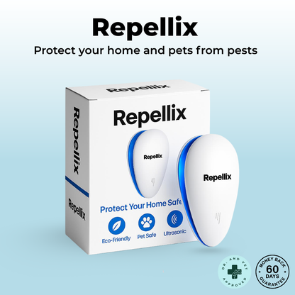 Repellix™ Ultrasonic Pest Repeller – Chemical-Free Protection for Your Cat
