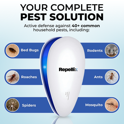 Repellix - Ultrasonic Pest Repeller - Banish Pests For Good
