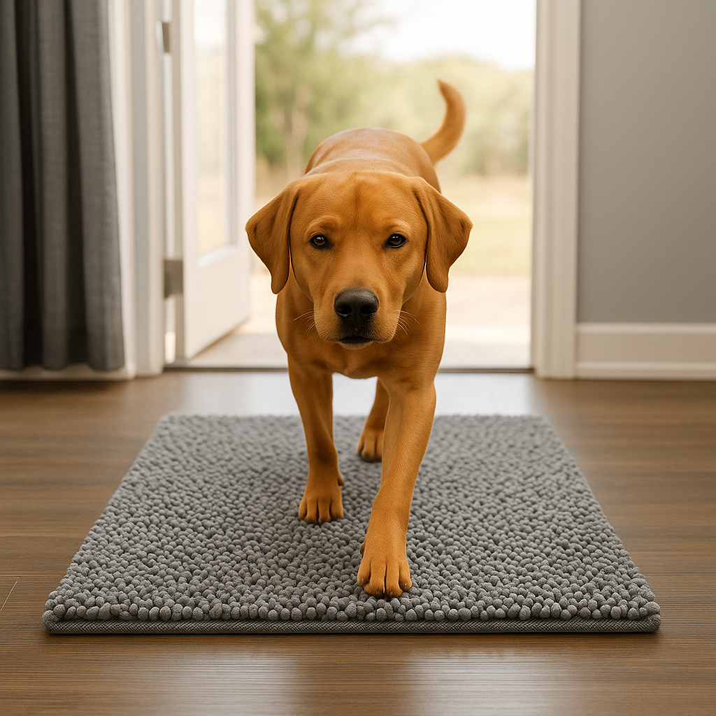 PawDry™ Mud-Stopping Washable Dog Mat