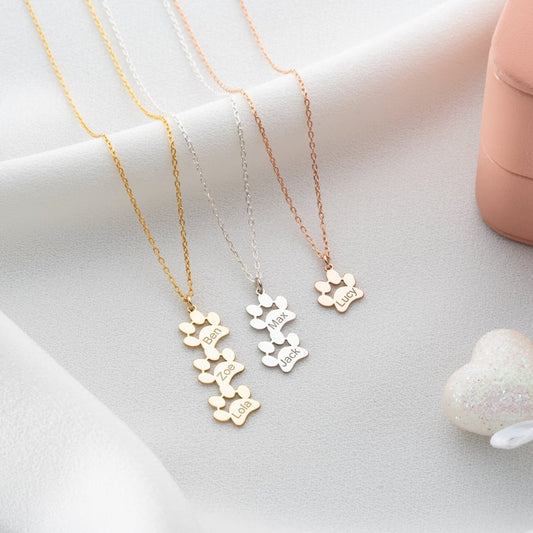 Customizable Paw Bracelet/Necklace