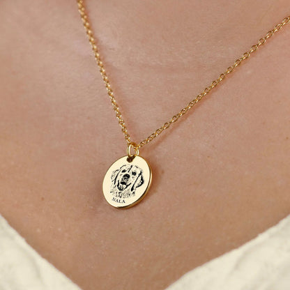 Pet Face Necklace